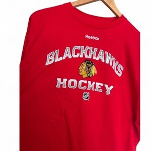 Chicago Blackhawks hockey T-shirt new Reebok NHL 2xl women tee top short sleeve